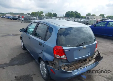 2006 Chevrolet Aveo Special Value from USA, damaged, VIN KL1TD66646B673992